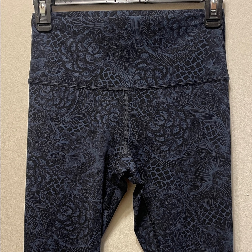Lululemon High-Rise winder under Floral Print Leggings — Navy - Picture 3 of 5